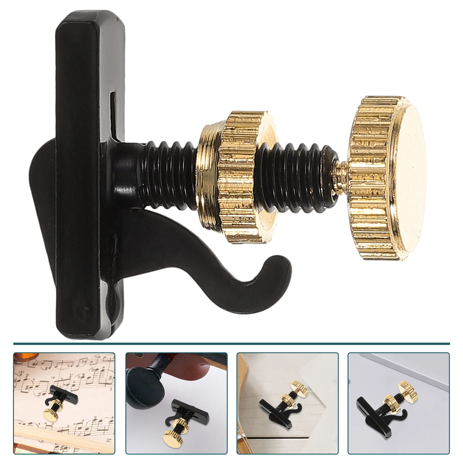 

Tachok Knob Replacement Fine Tuners Musical Instrument Accessories Violin Parts and Steel Screw Child