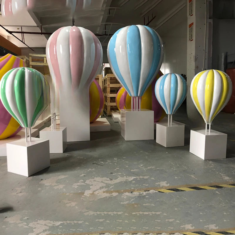 

support customization fiberglass hot air balloon prop for party event/ gender reveal balloons balloon backdrop