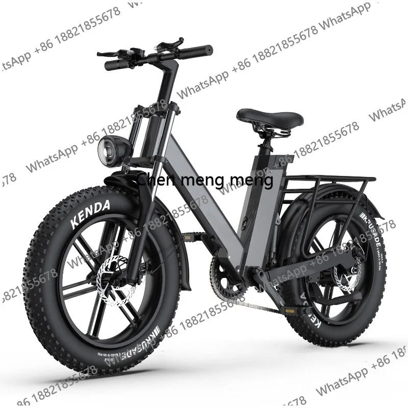 Aluminum alloy wide tire mountain bike snow electric, battery car