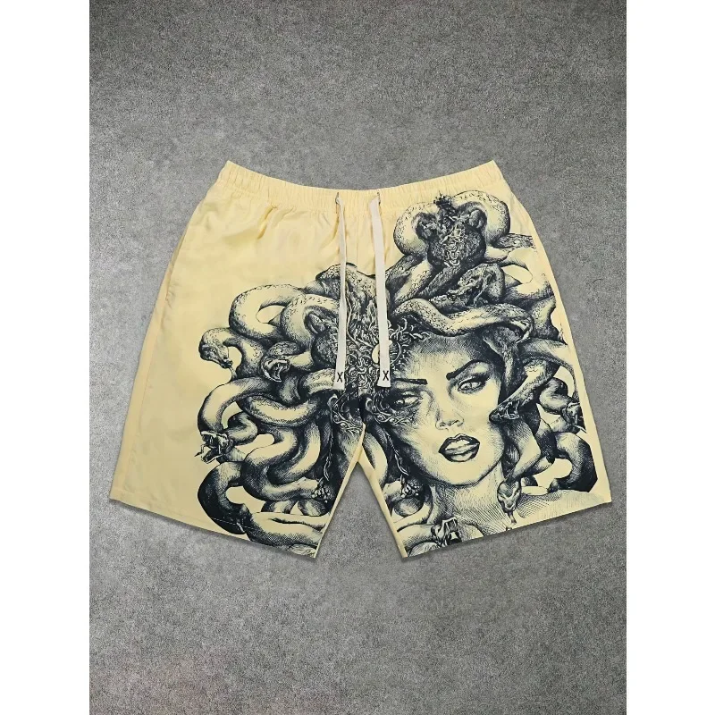 

Men's Fashion Trend Simple Printed Casual Sports ShortsFL