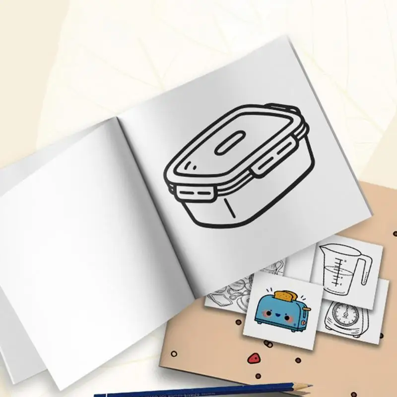 Книжка-раскраска для взрослых для женщин, легкие книжки-раскраски, товары для рукоделия для женщин, внимательность, семья, расслабление, образование, лето