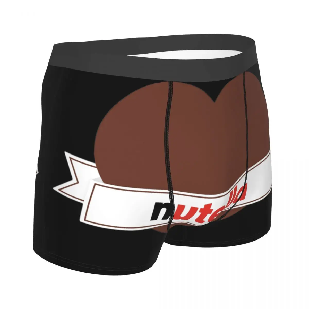 Foods Nutella Cartoon Men\'s Boxer Briefs special Highly Breathable Underwear High Quality 3D Print Shorts Gift Idea