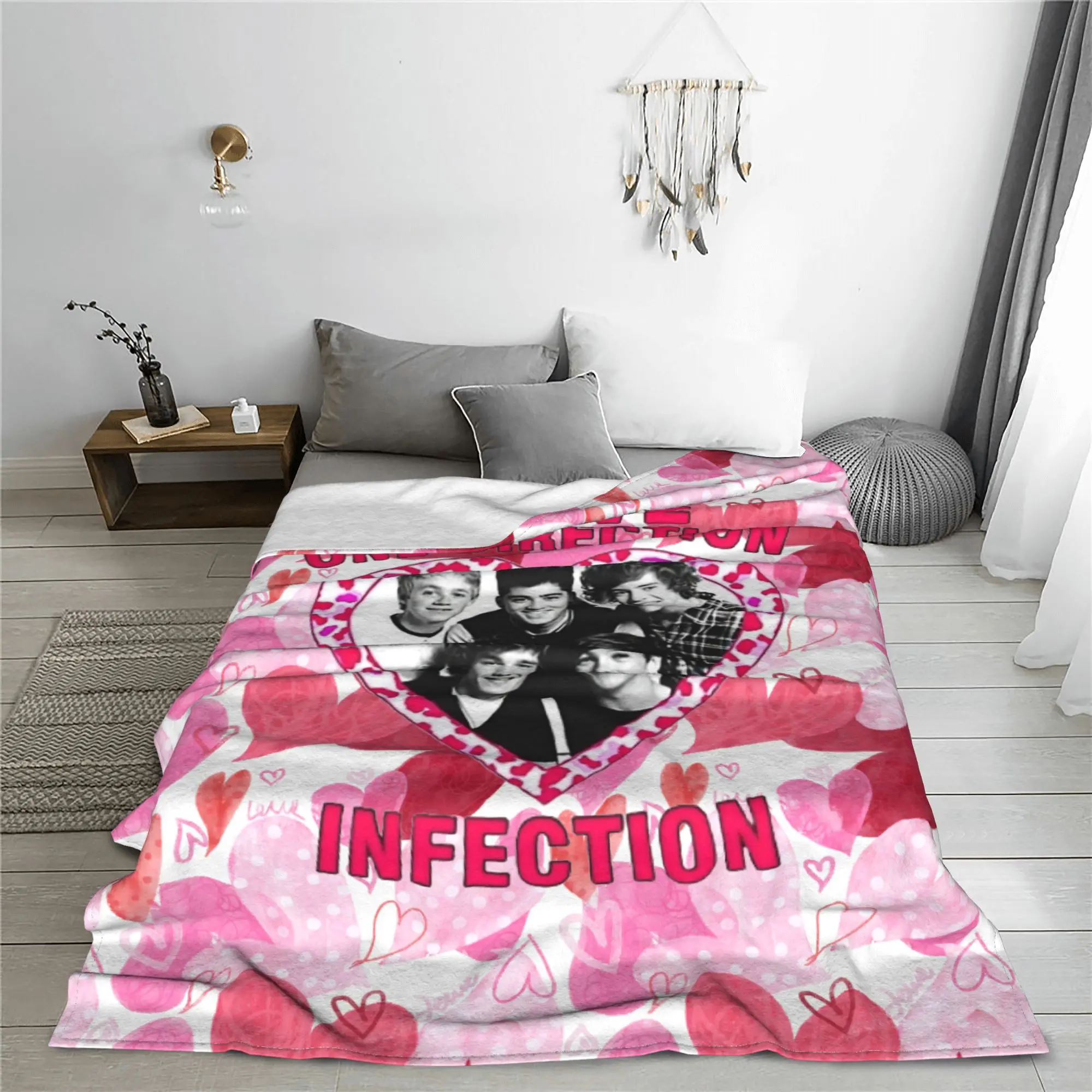 I Have Ones Infection Directions Blanket Fleece Decoration Portable Ultra-Soft Throw Blanket for Bedding Outdoor Bedspread