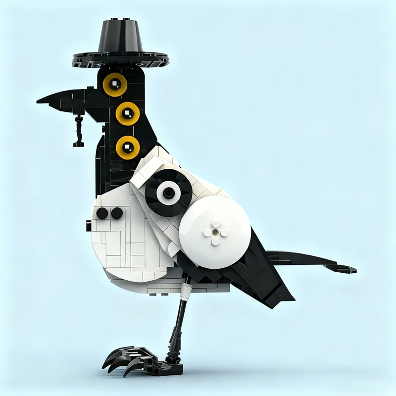 347 pièces MOC Sussie dénoïque pie K Pop démon modèle blocs de construction Architecture bricolage jouets cadeaux de noël idée créative éducation