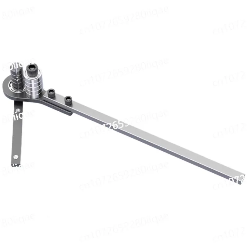 

Heavy-Duty Manual Metal Bender - 90 Degree Angle Bending Tool for Wire Rod, Flat Bar, Steel, Iron Sheet, Wire, Copper & Aluminum