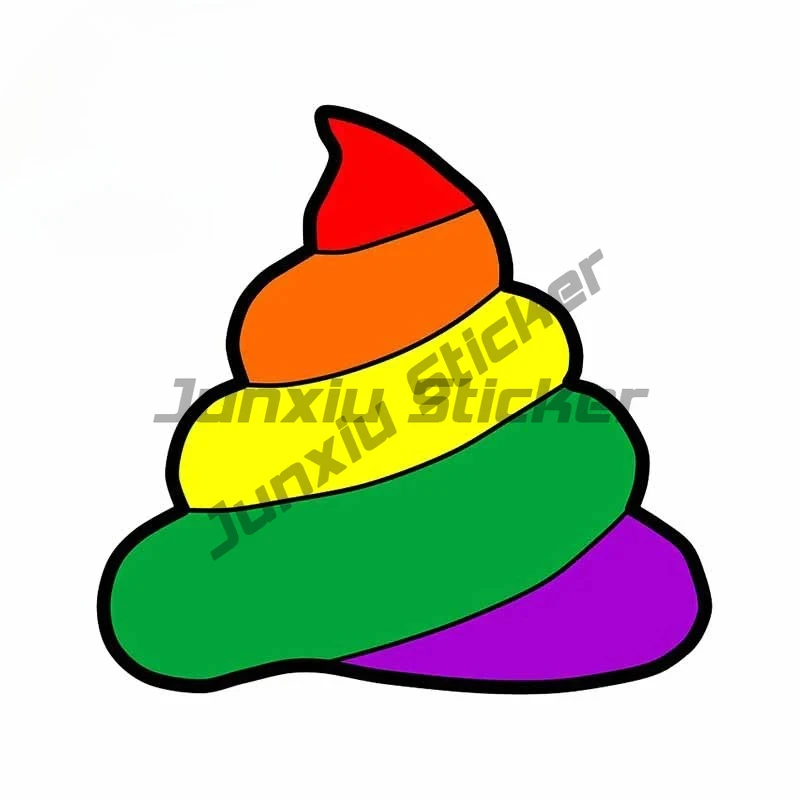 

For Shit Colorful Beauty Car Styling Stickers Vinyl Material Decal Scratch-proof Sticker for JDM SUV