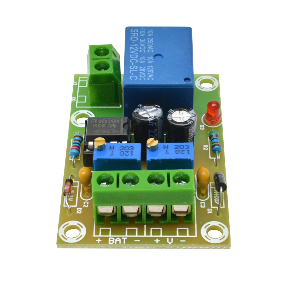 1 Channel 12V Battery Charging Control Board XH-M601 Intelligent Charger Power Control Panel Automatic Charging Power Module