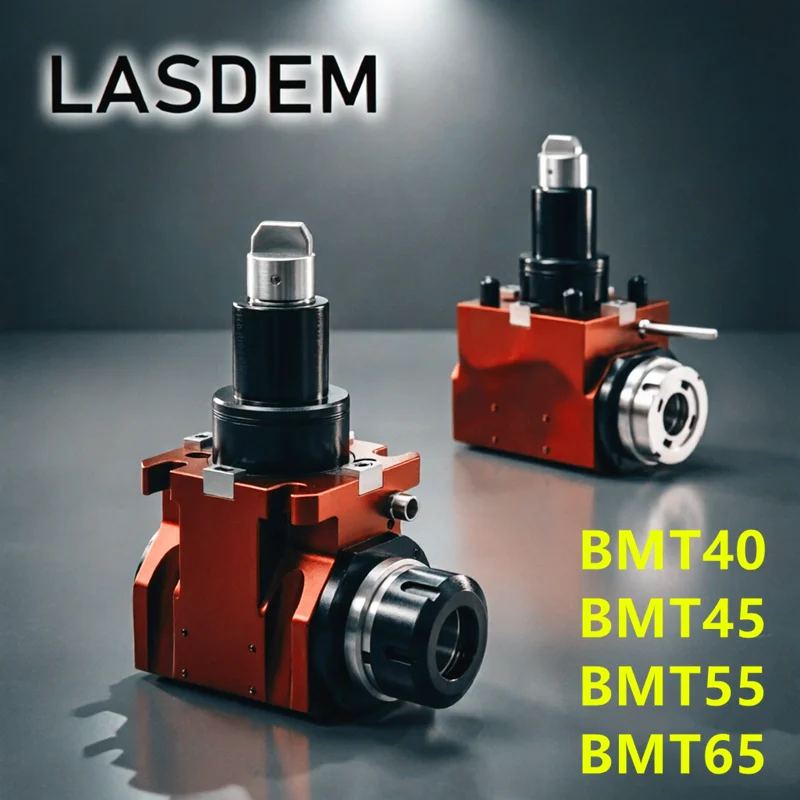BMT40 BMT45 BMT55 BMT65 CNC Lathe Turret Driven Tool Holder 90 Degree BMT Turn-Mill Compound Universal Power Head
