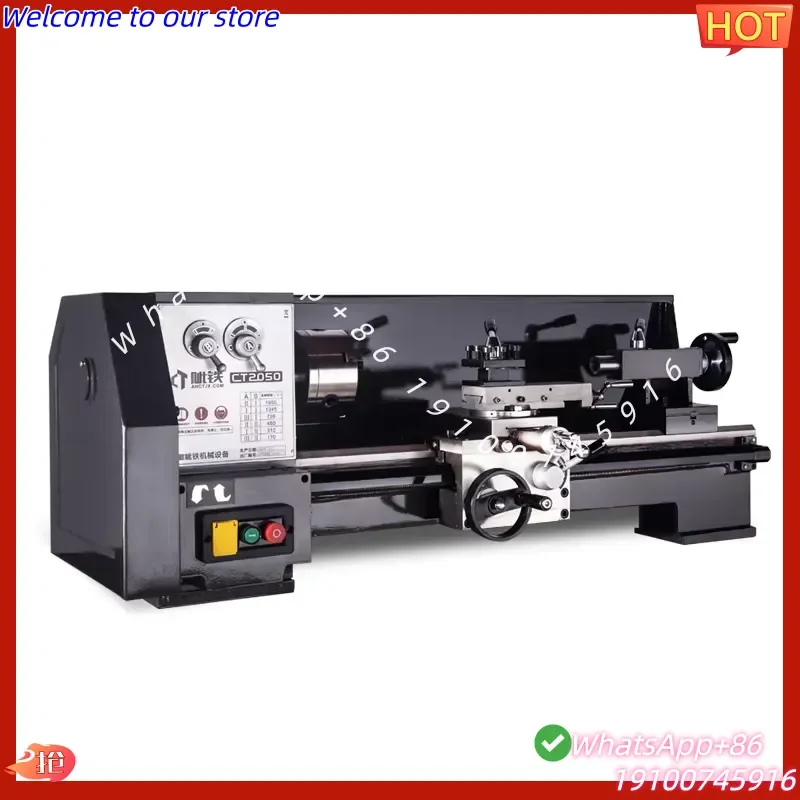 

2026 CTMACH CT2050 New Horizontal Metal Lathe Manual 220V 550W Light Machine with 1.5 Year Warranty for Metal Working