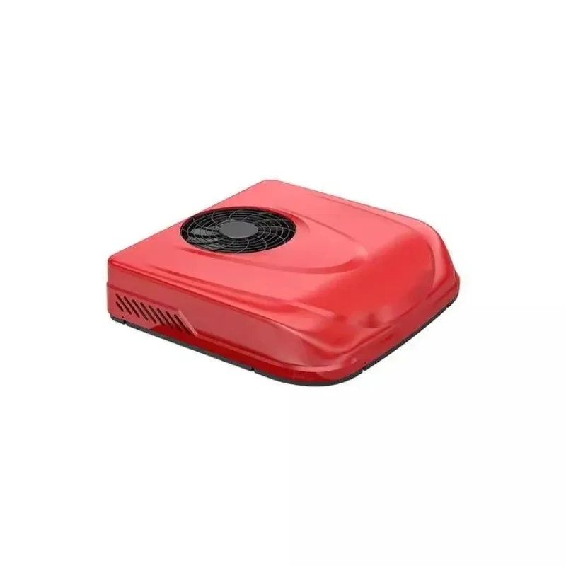 24V Double Rotor Mobile Home Air Conditioner 12V DC Roof Top Air Conditioner for Truck RV Caravan Outdoor Camper Van