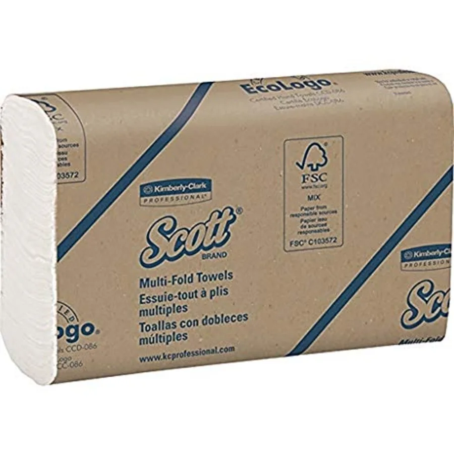 

Полотенца Scott M-Fold, 4000 штук в упаковке