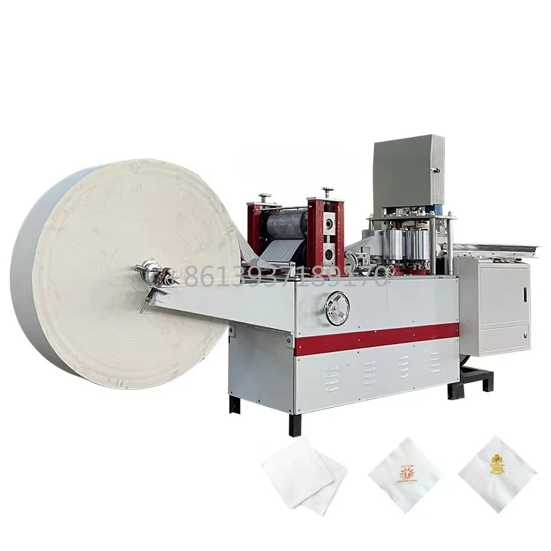 Machines for Small Business Ideas Napkin Tissue Paper Making Machine with Customized Color Napkin Printing Machine