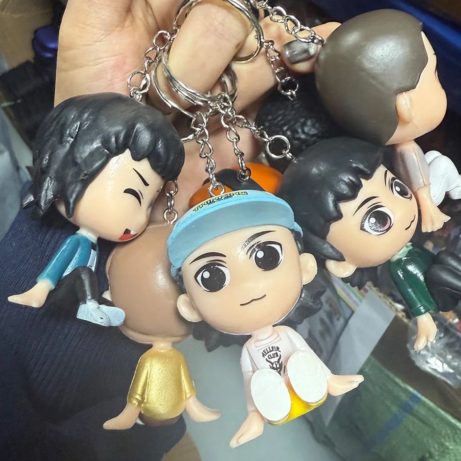 新しいキーホルダー イレブン ダスティン バーブ スティーブ デモゴルゴン ジェーン・アイブス/ウィル・バイヤーズ/マイク・ウィーラー ブラインドボックス フィギュア おもちゃ THINGS