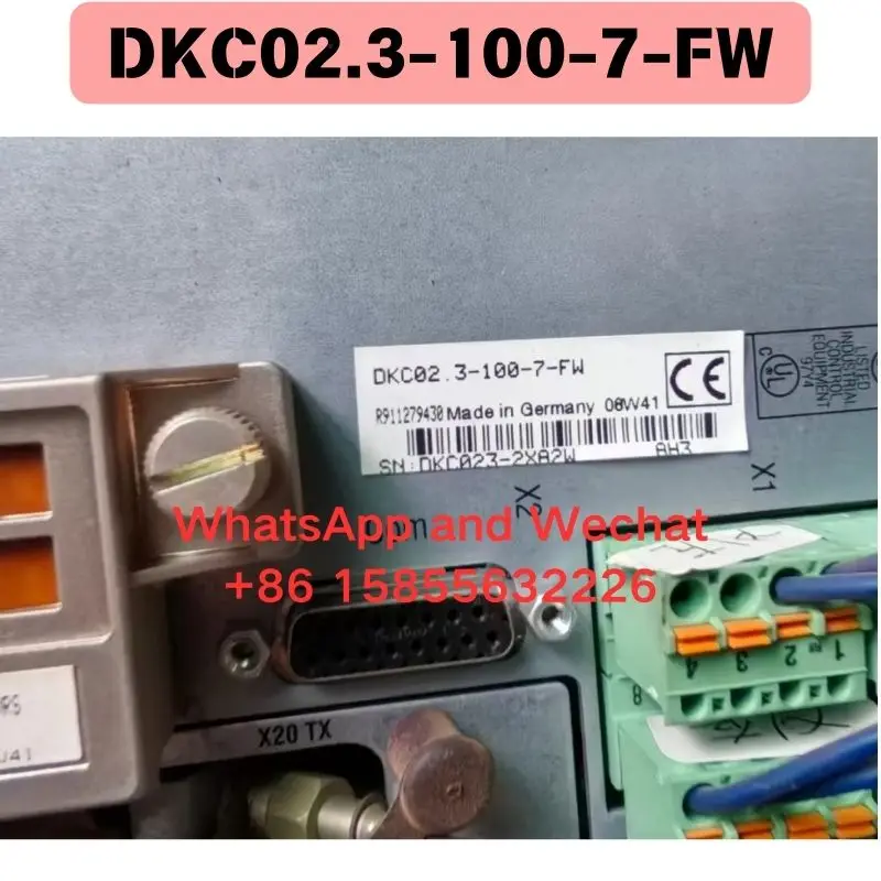 

Used DKC02.3-100-7-FW Driver Functional test OK