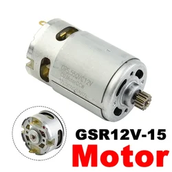 DC RS550 12V 13 Teeth Motor For BOSCH Electric Drill Screwdriver Repair Fitting GSR12V-15 Motor Power Tools Replacement Part