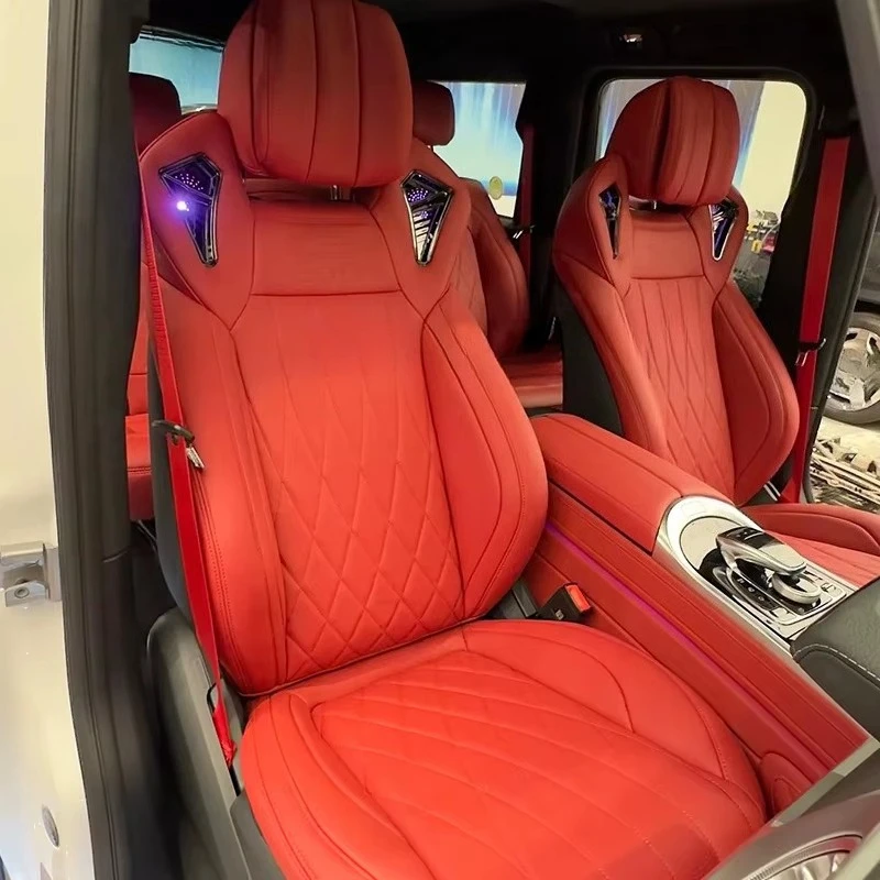 Sports Leather Seats for W464 W463 G350 G500 G63 Interior Modification with New Front Seats