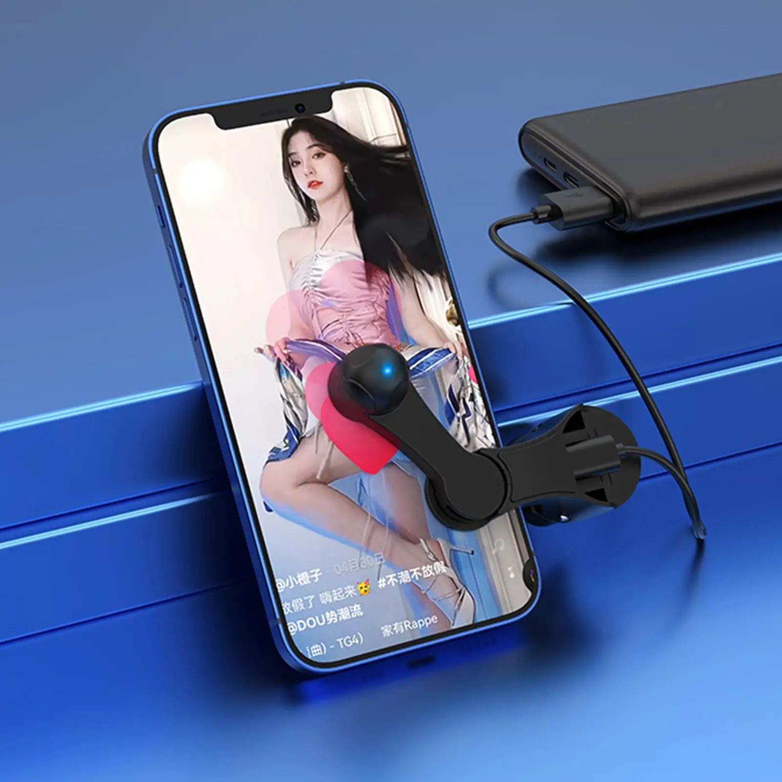 Auto Screen Clicker Smart Automatic Screen Clicker for Game Smart Device with 180 Degree Rotation Control Fingerless Design