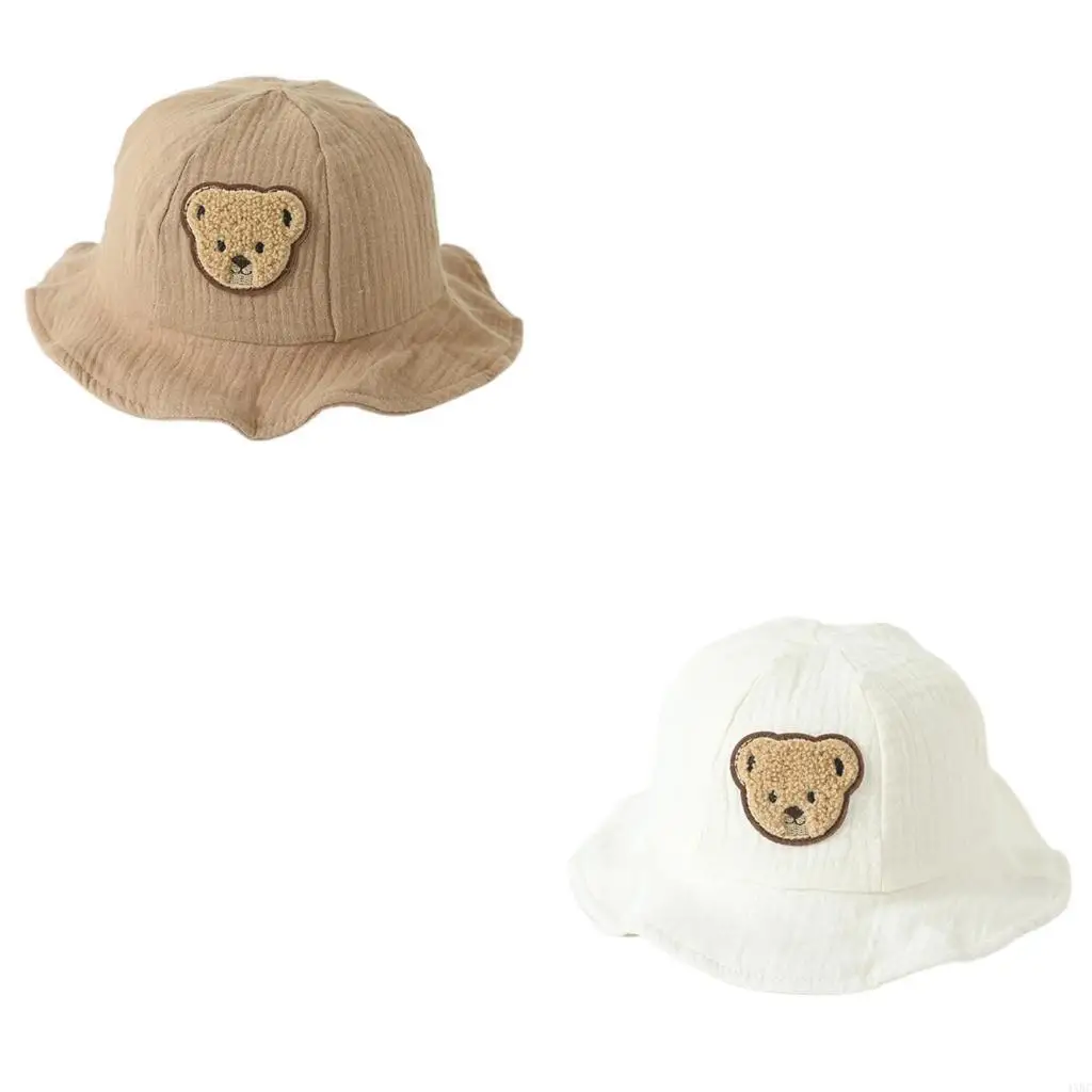 

Sunblocks Fisherman Hat for Kids Wide Brim Sun Hat for Outdoor Activities 4XBC