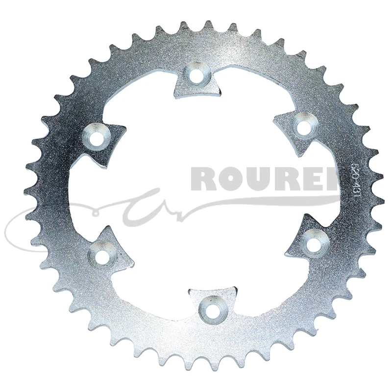 428 520 Chain 37 41 43 45T Teeth 58mm Rear Sprocket for 50cc 70cc 110cc 125cc Dirt Pit Bike  37T 41T ATV Go Kart Accessories