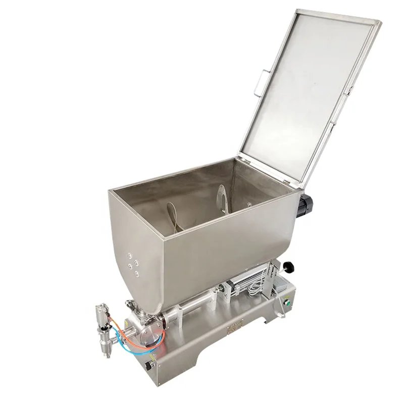 

High Quality U-shaped Mixing Hopper Chili Honey Juice Pulp Fat Peanut Butter Chocolate Filling Machine