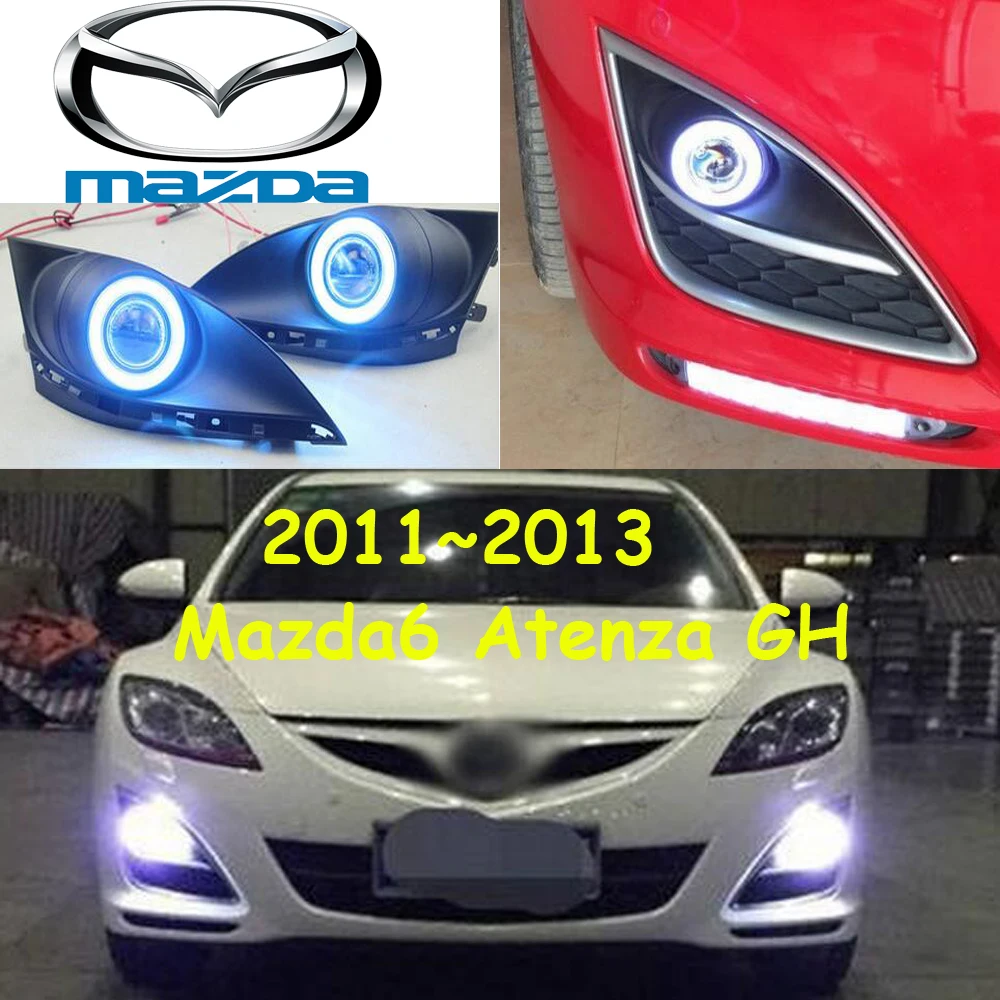 

car bumper head light for Mazda 6 Mazda6 atenza fog light halogen,atenza headlight 2011~2016y for mazda6 atenza day lamp