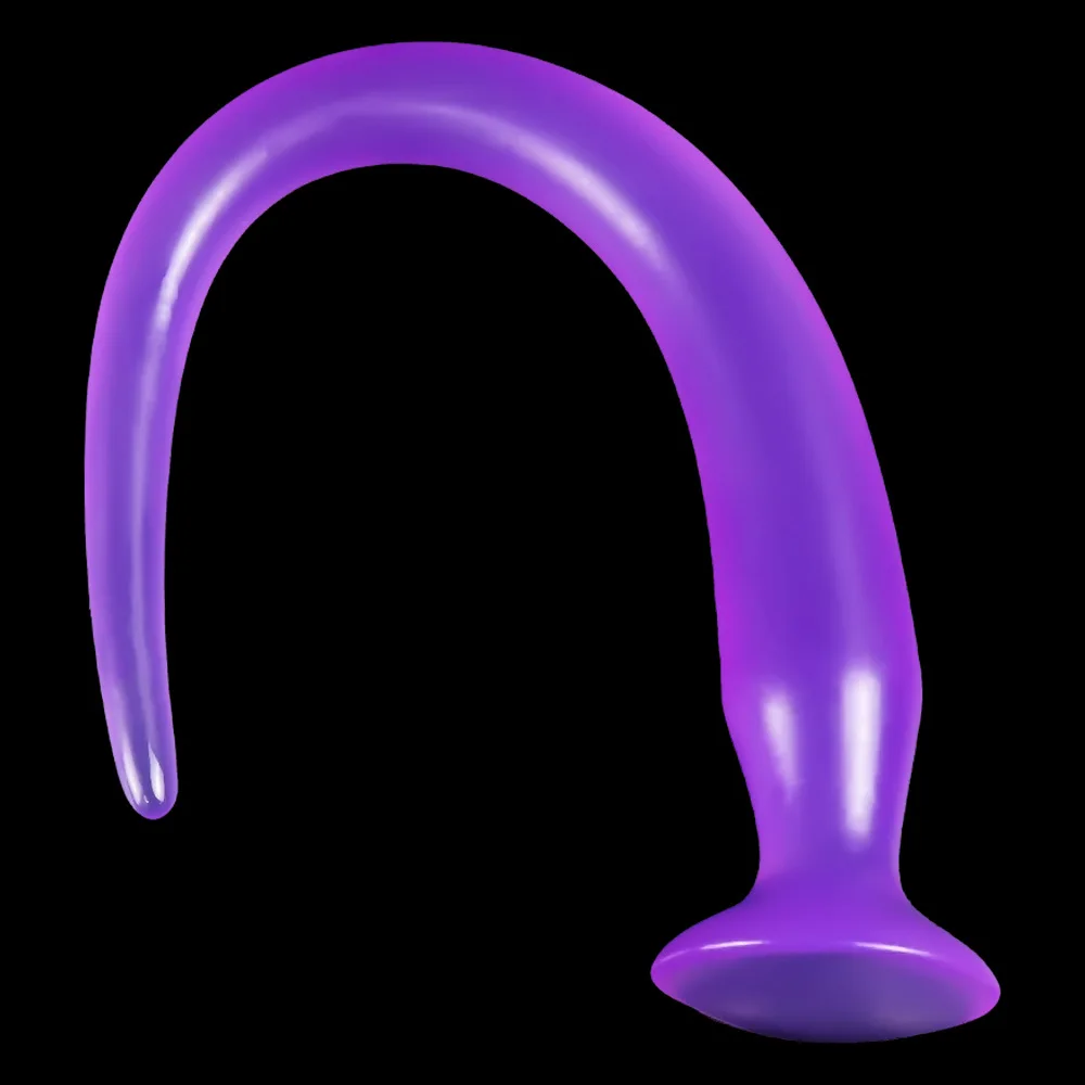 50cm Super Long Jelly Anal Tail Anal Plug Prostate Massager Snake Dildo Anus Masturbator Sex Toy For Man Woman Couples Butt Plug