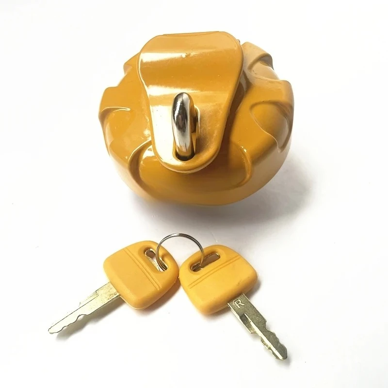 

Высокое качество для Hyundai 55 60 80 110 130 215 225-7-9 крышка топливного бака экскаватора противоугонный замок ключ экскаватора