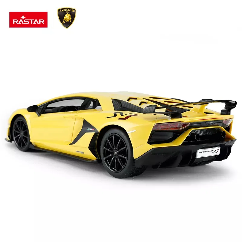 RASTAR Lamborghini Aventador SVJ RC Car 1:14 Remote Control Car Model LED Lights Auto Machine Vehicle Toy Gift For Adults