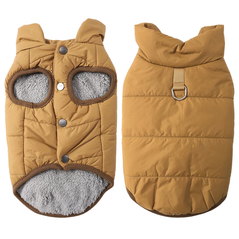 Waterproof Dog Coat Winter Fleece Clothes For Small Dogs Cats Thick Puppy Jacket Pet Vest Chihuahua Yorkshire Costume Overalls