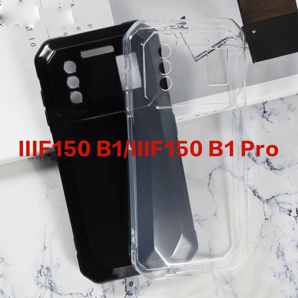 Case For IIIF150 B1 Ultra Thin Clear Soft TPU Case Cover For Oukitel IIIF150 B1 Pro Couqe Funda 6.52inches