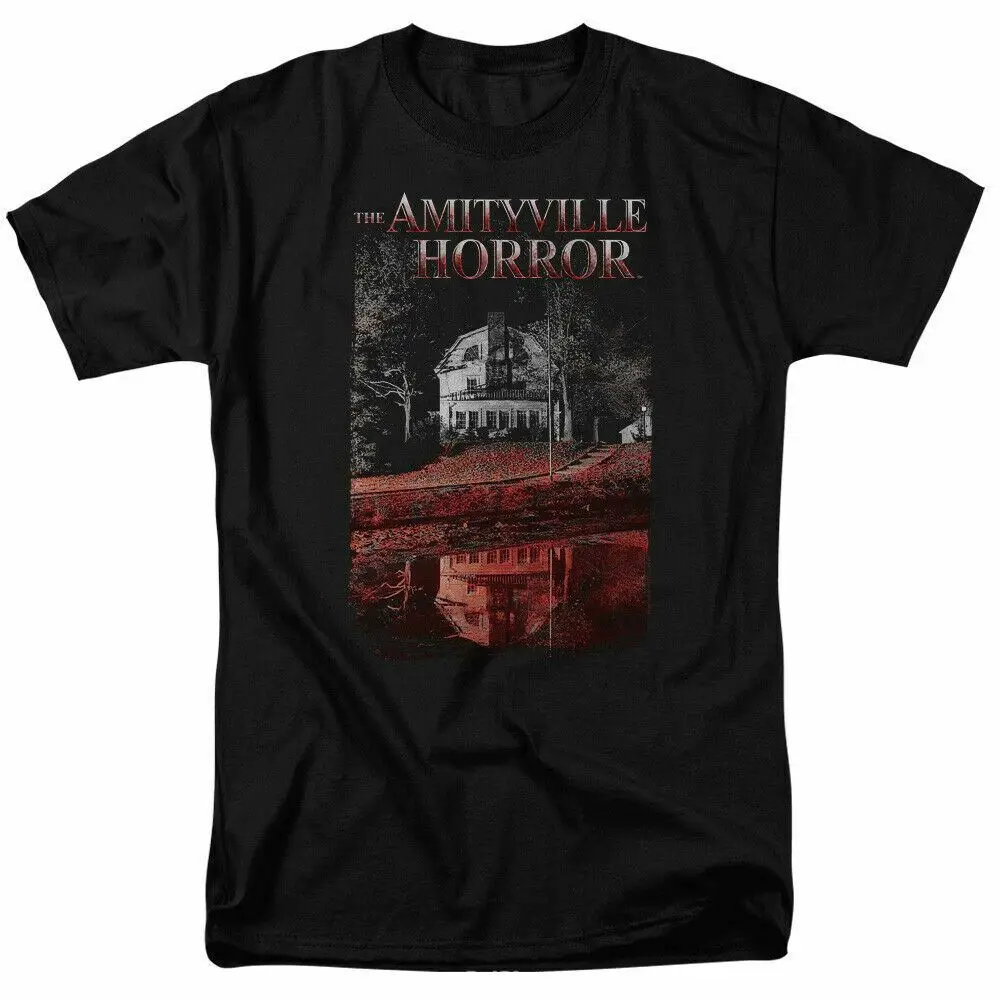 

The Amityville Horror Cold Blood T Shirt Licensed Horror Movie Retro Tee Black