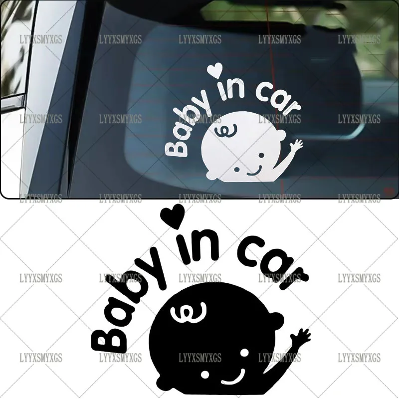 

Self-Adhesive Custom Baby in Car Sign Car Stickers Waterproof Sunscreen Vinyl Decal PVC Wholesale Car Accessories