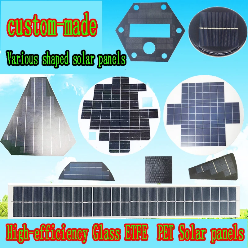 Custom solar panels（monocrystalline/polycrystalline photovoltaicoanels) for sensors, test instruments, marinebuoys, valves