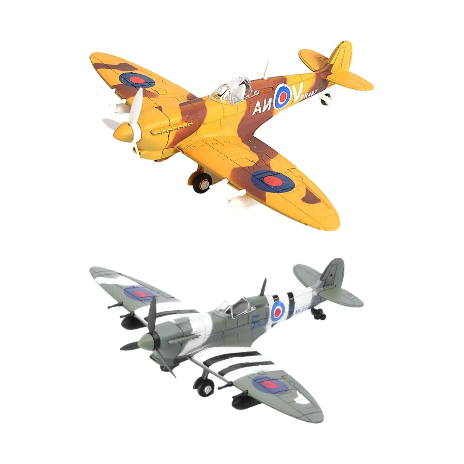 Ensemble de blocs de construction d'avion de chasse 3D, modèle d'avion de chasse créatif, décor de bureau de bricolage, collection de jouets à assembler, échelle 1/48