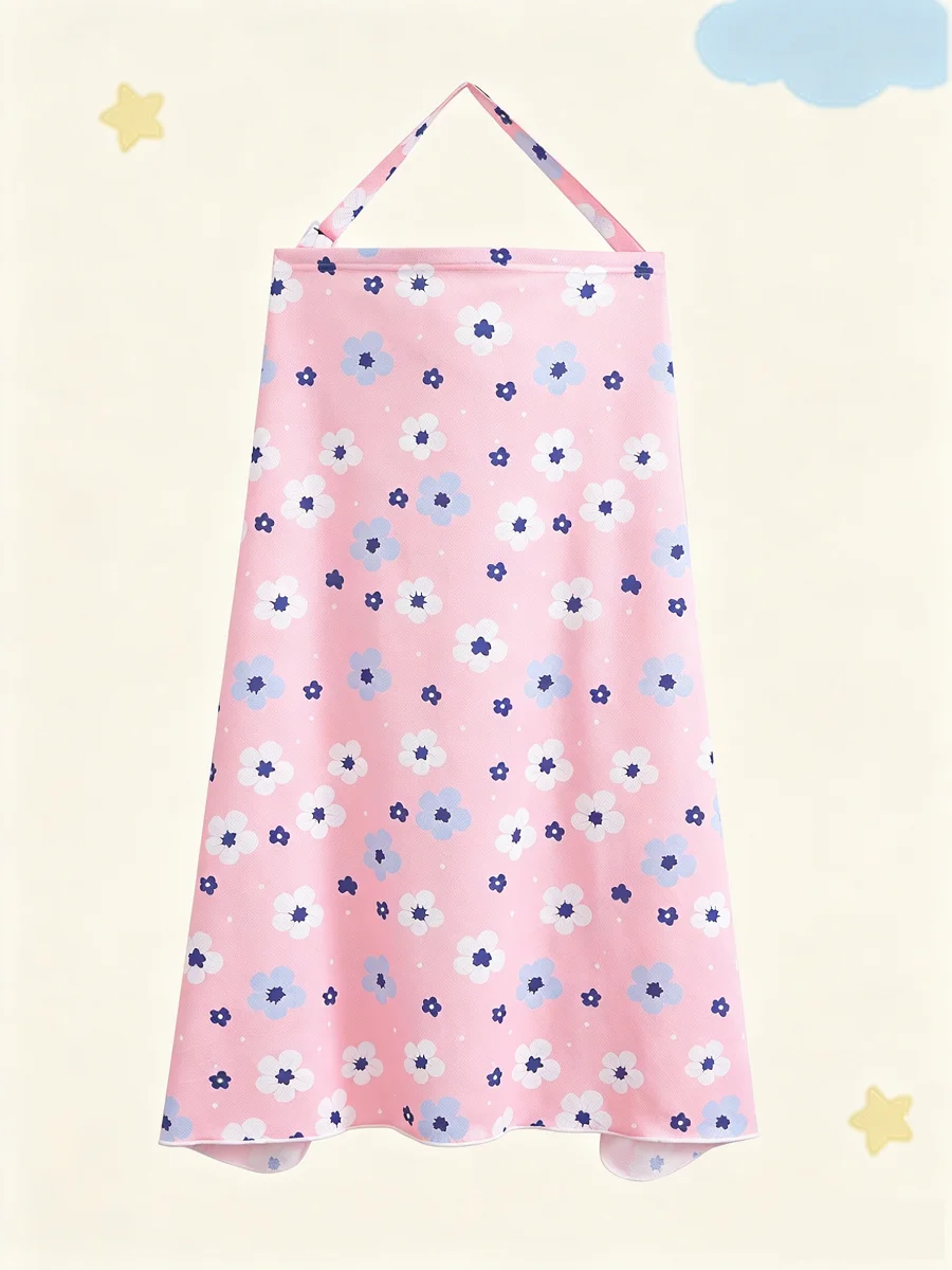 Soft, comfortable & breathable floral pattern baby nursing cover