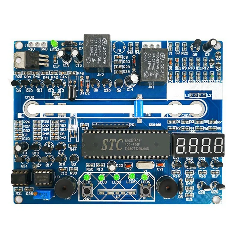 

Simulation Production Line Electronic DIY Kit Science Experiment Fun Circuit Board DIY Kit for Circuit Welding Practice-ABLA
