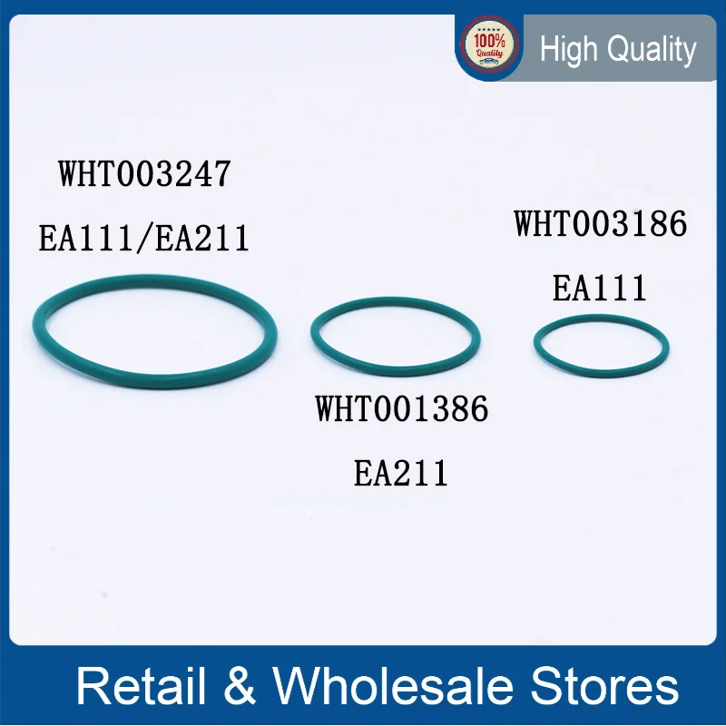 Sealing Rubber Ring of Turbocharger Intake Pipe WHT003247 WHT001386 WHT003186 for VW Touran Lavida Audi Q3 A3 Q2L Skoda Octavia