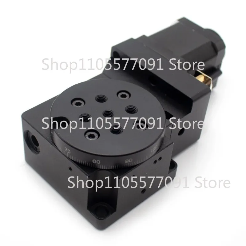 60MM Precision Electric Rotary Indexing Table 360 Degree Turntable Y200RA60