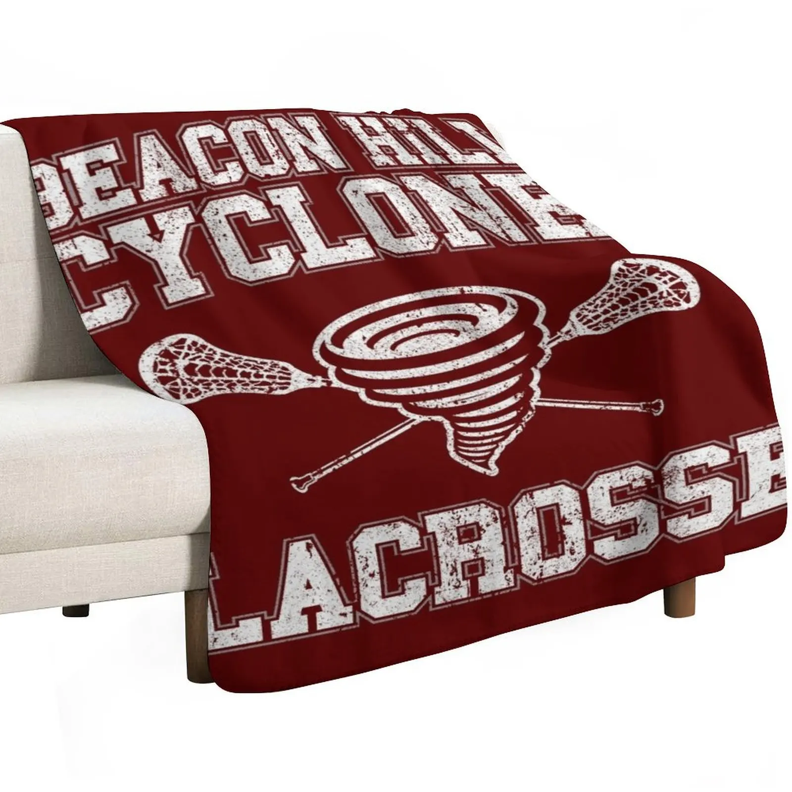 Beacon Hills Cyclones Lacrosse - Teen Wolf Throw Blanket For Sofa Thin manga christmas decoration sofa bed Thin Picnic Blankets
