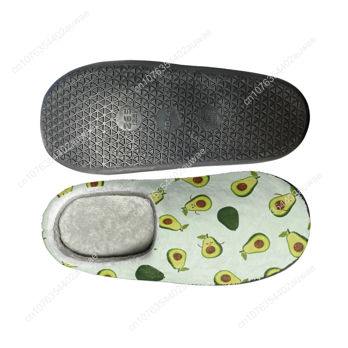 Avocado/limone/Banana modello donna casa appartamenti pantofole camera da letto coppia pantofole in cotone pantofole autunno inverno caldo accogliente scarpe da terra