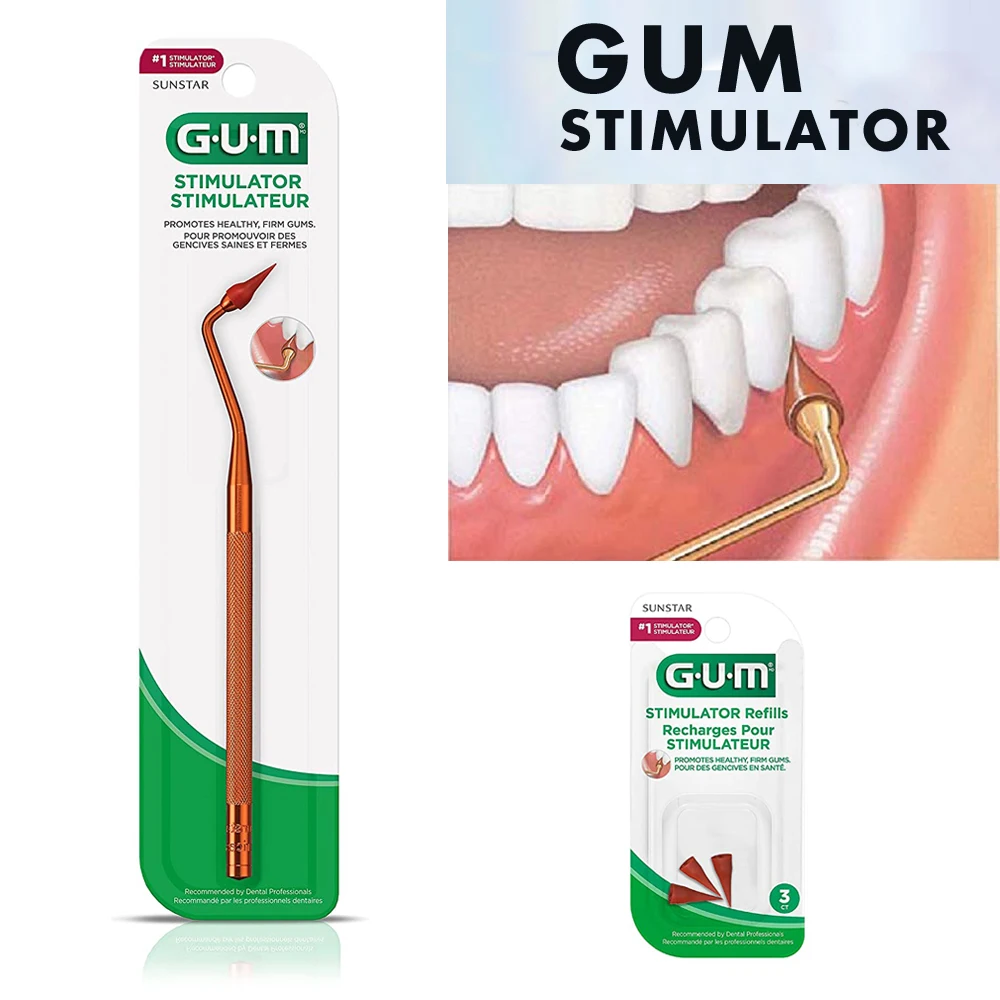 

Dentist Dental Stimulator Teeth Rubber Tip SUNSTAR Gingival Periodontitis Treatment Tools Periodontal Stimulate Dentistry Floss