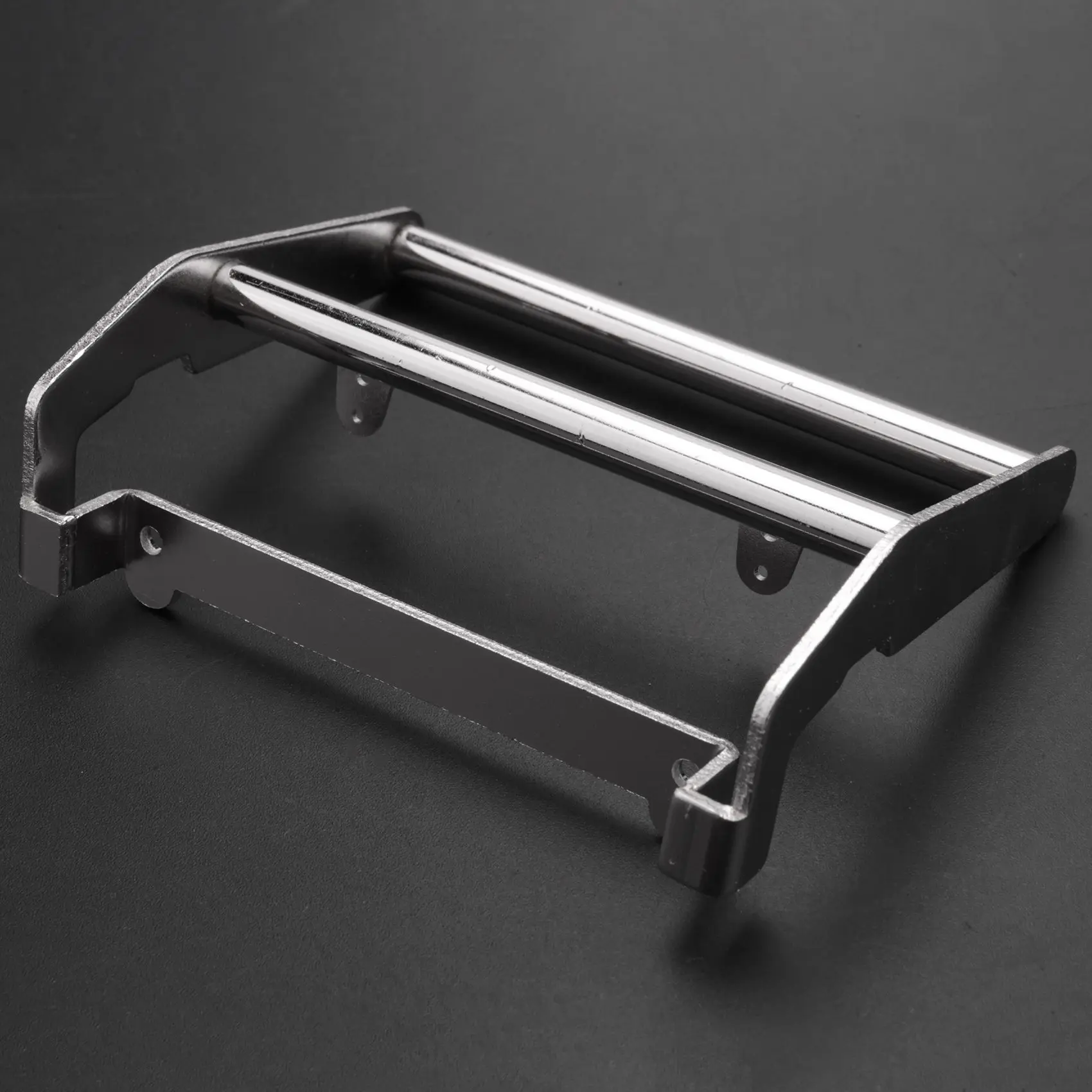 WOWFU-metalen voorbumper met led-licht voor 1/10 RC Crawler Traxxas TRX4