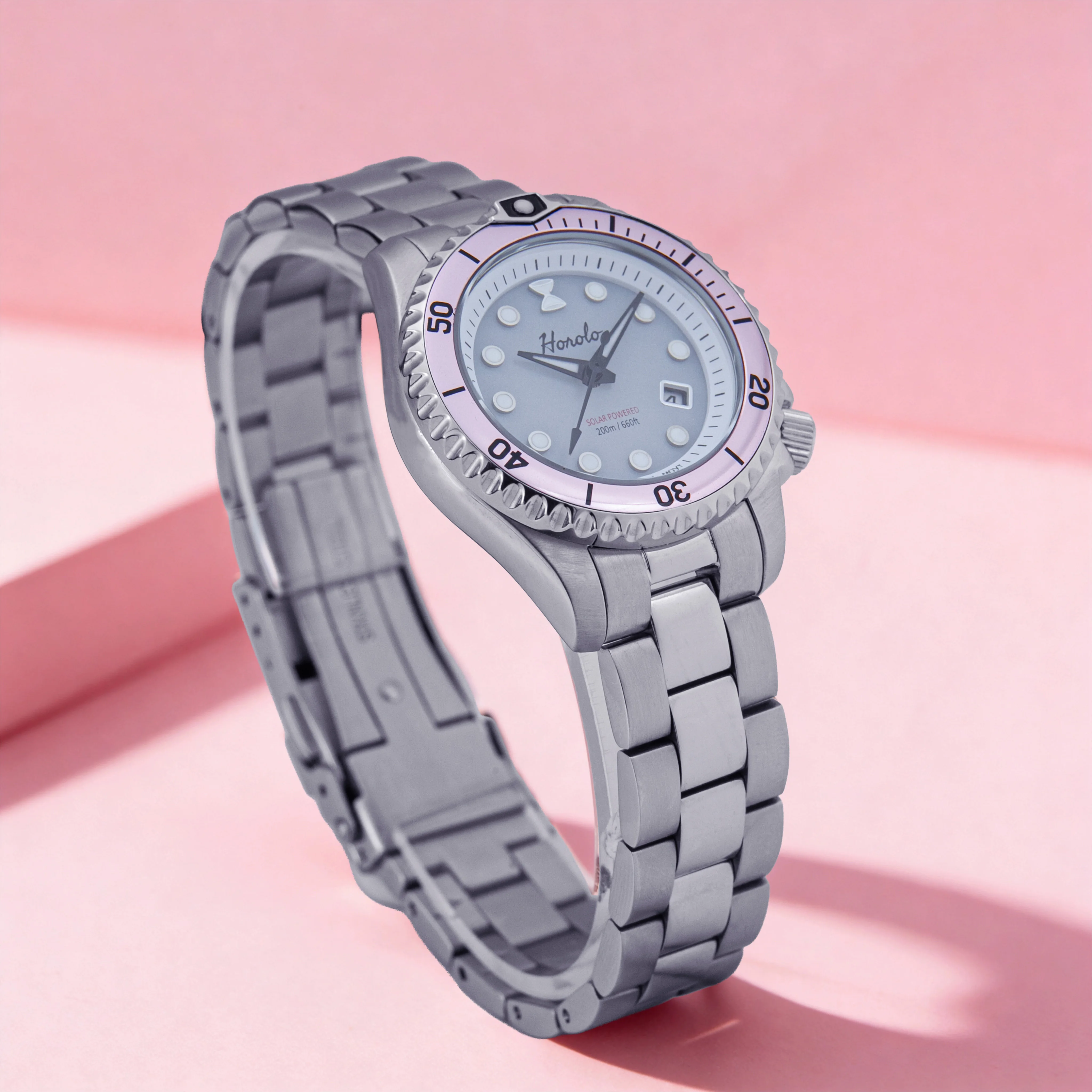 Horolo 30 ミリメートル女性用腕時計日本ソーラームー - Luxury Watch Japanese のレビューと価格