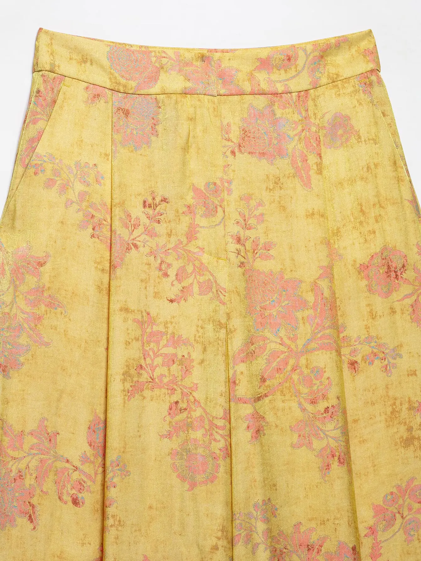 2026 Damen Vintage Weites Hosen-Set im chinesischen Stil mit Stehkragen, Froschknöpfen, Langarmhemd und lockerer bedruckter Hose – Zweiteiliges Set – Detail 12