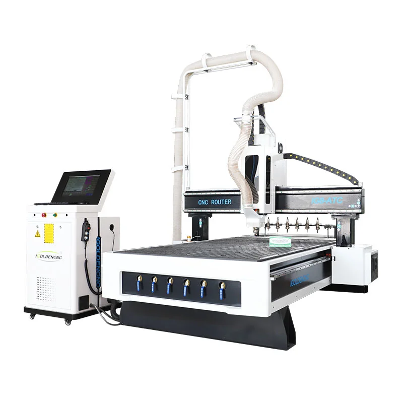 1325 Atc Cnc Router 3 Axis 4*8ft 1300*2500mm 3d Cnc Wood Carving Machine Woodworking Mdf