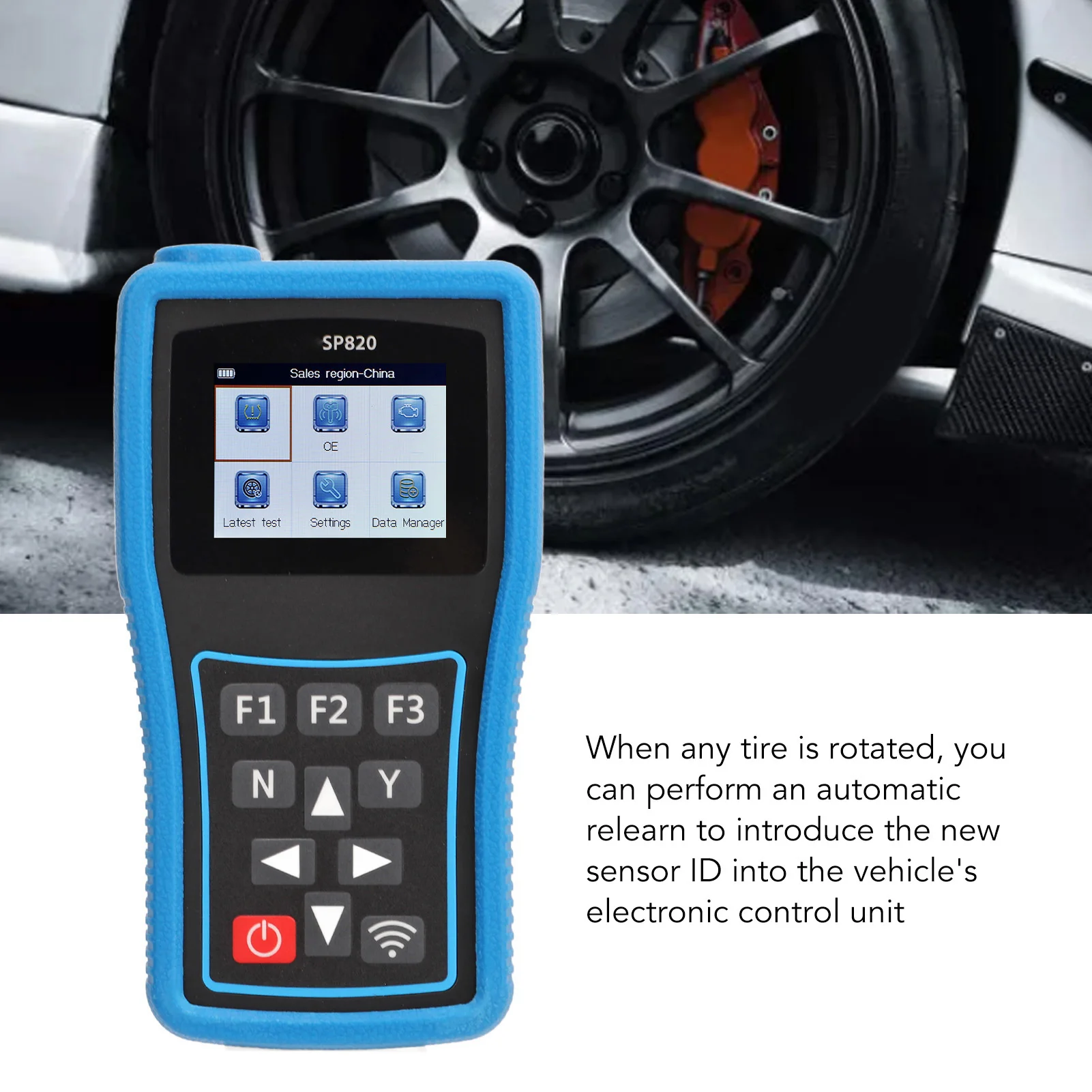 TPMS Programming Tool Efficient Multipurpose Easy  OBD Tire Pressure Activation Tool TPMS Relearn Tool TPMS Reset Tool