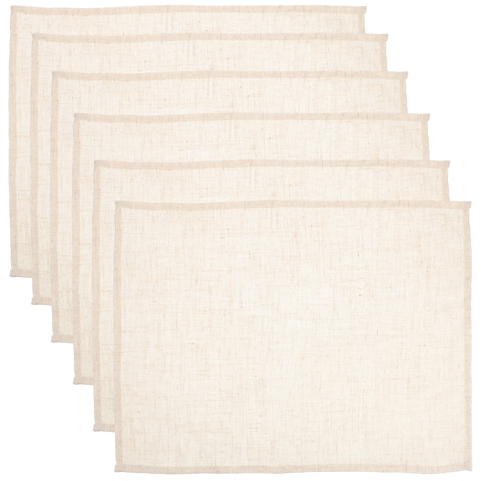 

6pcs Decorative Place Household Placemat Washable Table Decoration For Kitchen Dining Room Japanese Style Tableware Mat Coasters