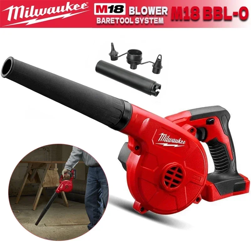 MILWAUKEE M18 BBL-0 Compact Blower 3-Speed 230mm Nozzle Extension Removable Power Tools Cordless Blower Milwaukee 0884-20