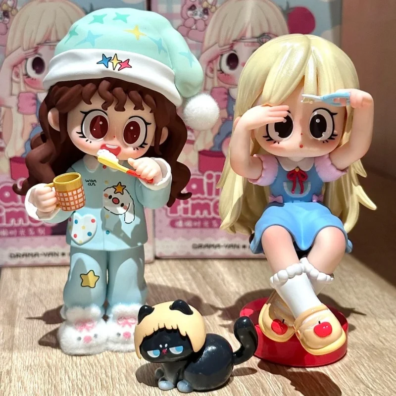 

Оригинальная слепая коробка Milay Girl V3 Series of Lazy Time Mysterious Surprise Box Cute Action Doll Настольный орнамент Игрушка Рождественский подарок