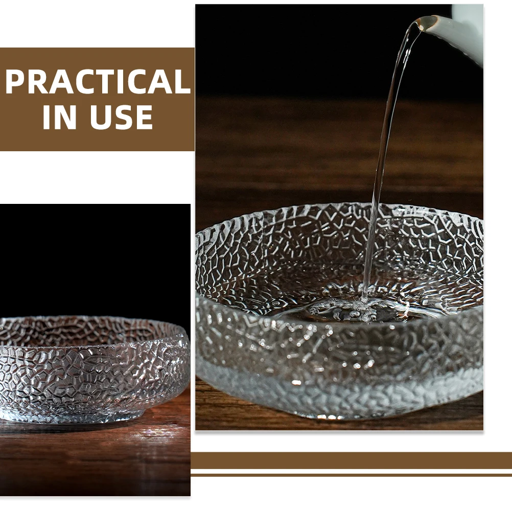 

Glass Ink Container Exquisite Craftsmanship Chinese Calligraphy Accessory Practical Writing Accessory Tool